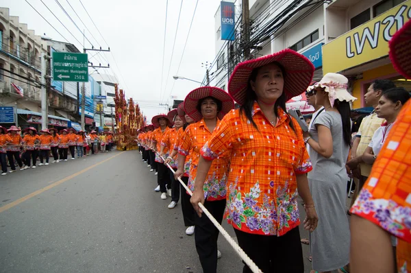 仏教の祭り - ngan duan sib の伝統的です — ストック写真