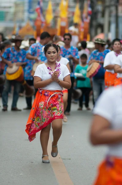 Traditional of buddhist festival - Ngan duan sib — Stock Photo, Image