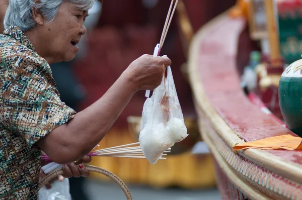 Geleneksel Budist Festival - ngan duan sib — Stok fotoğraf