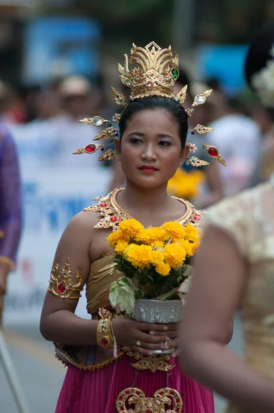 仏教の祭り - ngan duan sib の伝統的です — ストック写真
