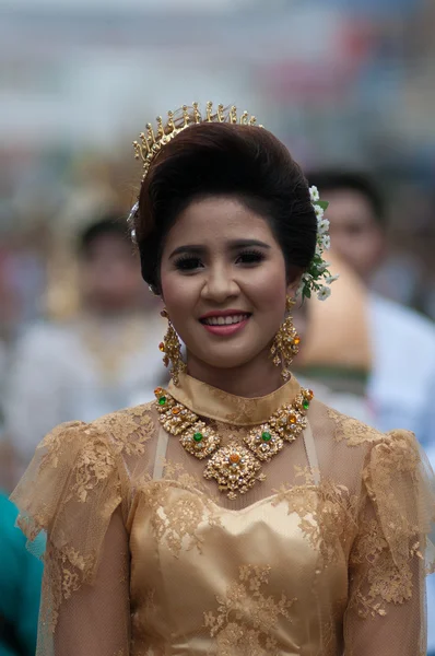 Traditional of buddhist festival - Ngan duan sib — Stock Photo, Image