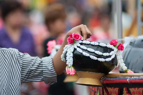 Traditionelles buddhistisches Fest - ngan duan sib — Stockfoto