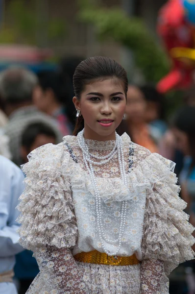 Traditional of buddhist festival - Ngan duan sib — Stock Photo, Image