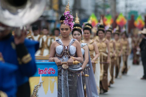 Traditional of buddhist festival - Ngan duan sib — Stock Photo, Image