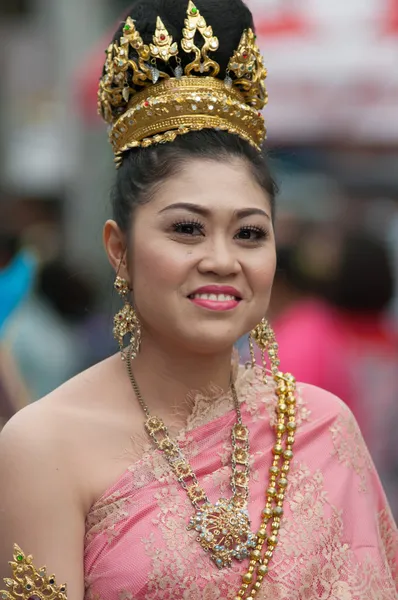 Traditional of buddhist festival - Ngan duan sib — Stock Photo, Image