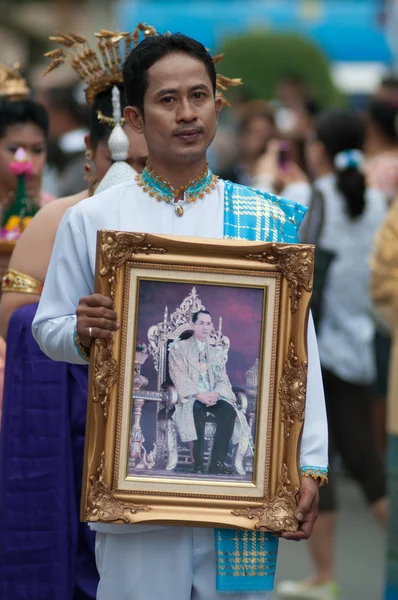 仏教の祭り - ngan duan sib の伝統的です — ストック写真