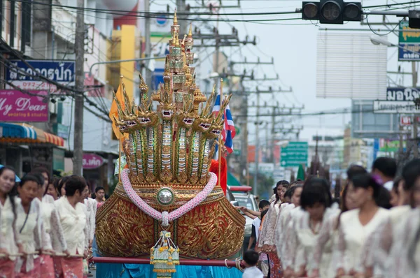 仏教の祭り - ngan duan sib の伝統的です — ストック写真