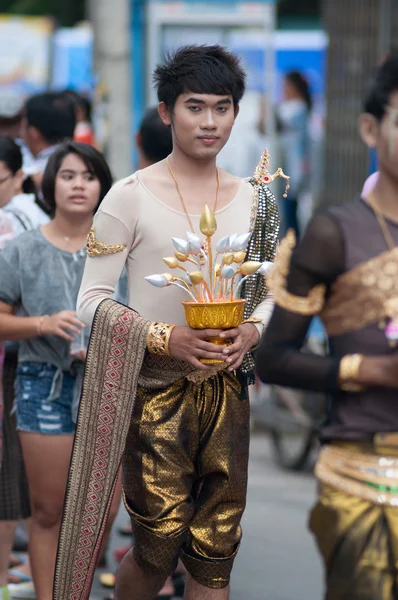 仏教の祭り - ngan duan sib の伝統的です — ストック写真