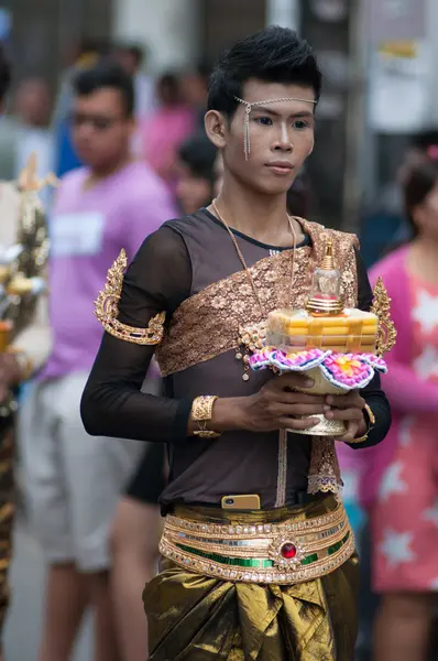 仏教の祭り - ngan duan sib の伝統的です — ストック写真