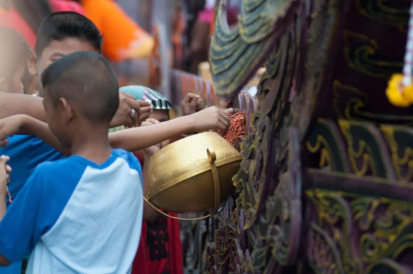 Tradisjonell buddhistisk festival - Ngan duan sib – stockfoto