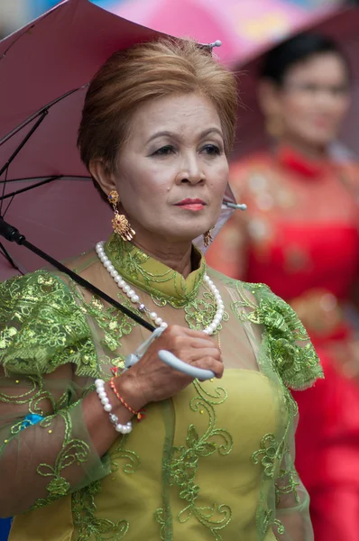 Traditionelles buddhistisches Fest - ngan duan sib — Stockfoto