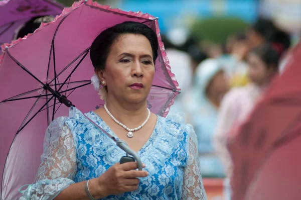 Traditionele boeddhistische festival - ngan duan sib — Stockfoto