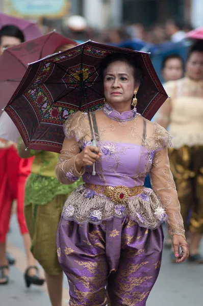 仏教の祭り - ngan duan sib の伝統的です — ストック写真