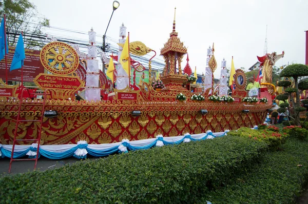 Traditional of buddhist festival - Ngan duan sib — Stock Photo, Image