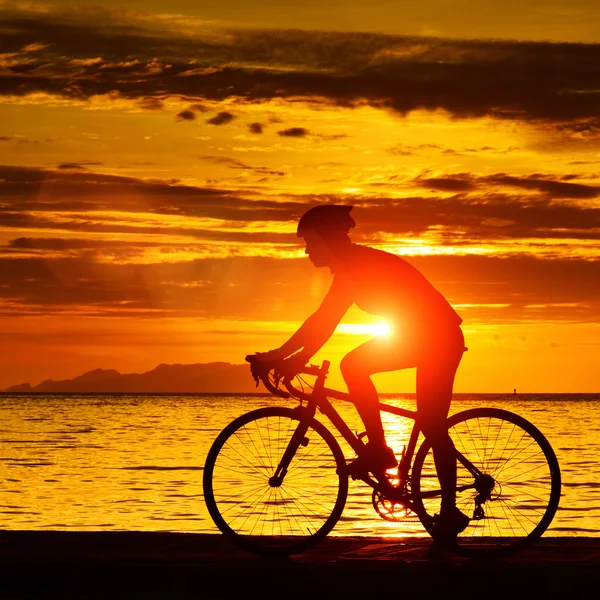 Motociclista — Foto Stock