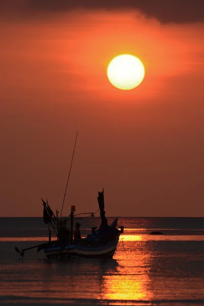 Paisaje marino atardecer —  Fotos de Stock