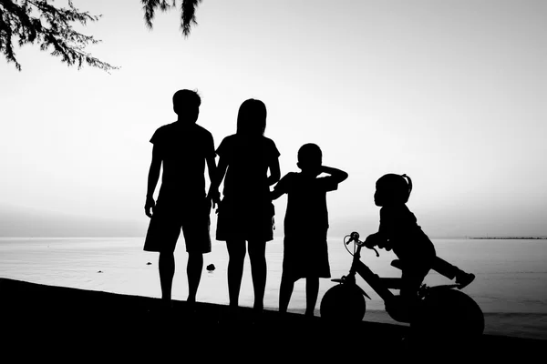 Perhe — kuvapankkivalokuva