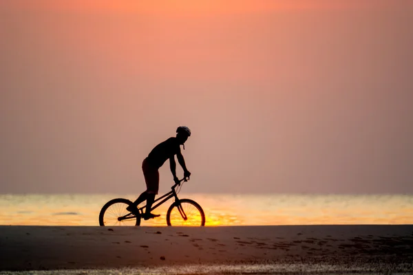 Motociclista — Foto Stock