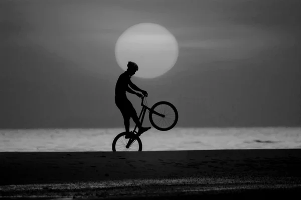 Motociclista — Foto de Stock