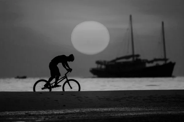 Motociclista — Foto de Stock