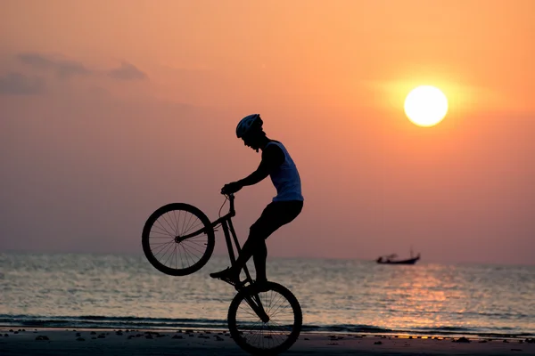 Bmx rider — Stock Photo, Image