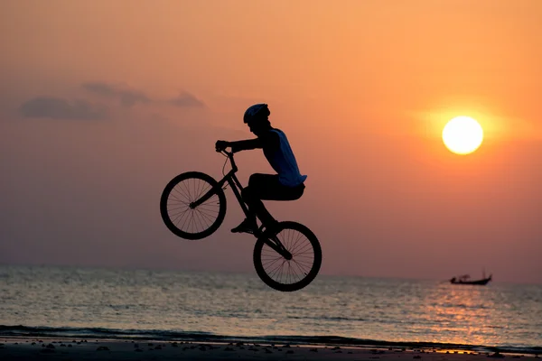 Bmx-Fahrer — Stockfoto