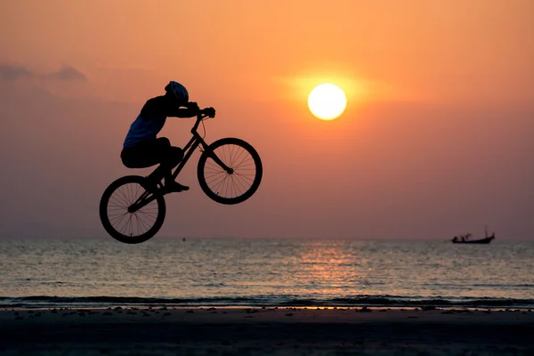 BMX ryttare — Stockfoto