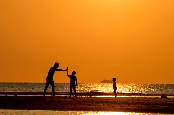 Familj — Stockfoto