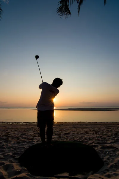 Jogador de golfe — Fotografia de Stock