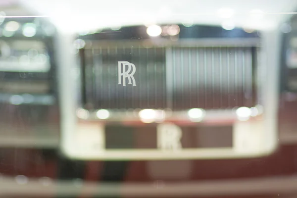 Roll royce na displej — Stock fotografie