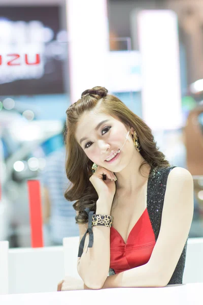 Model on Motor Show — Stock Photo, Image