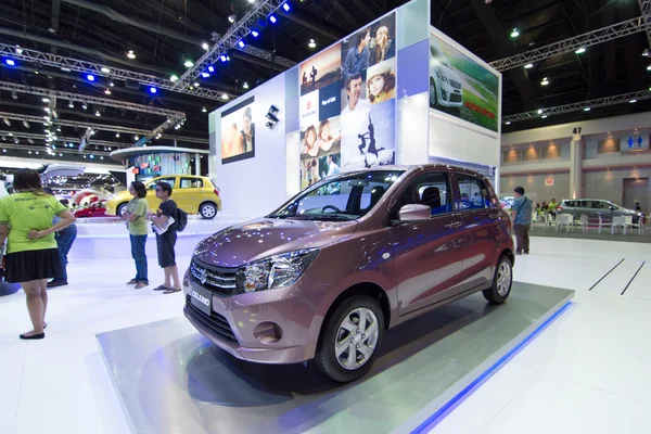 Suzuki celerio op motor show — Stockfoto