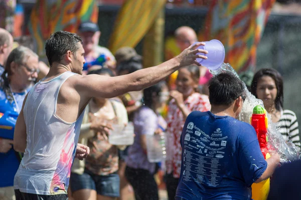 Songkran. — Fotografia de Stock