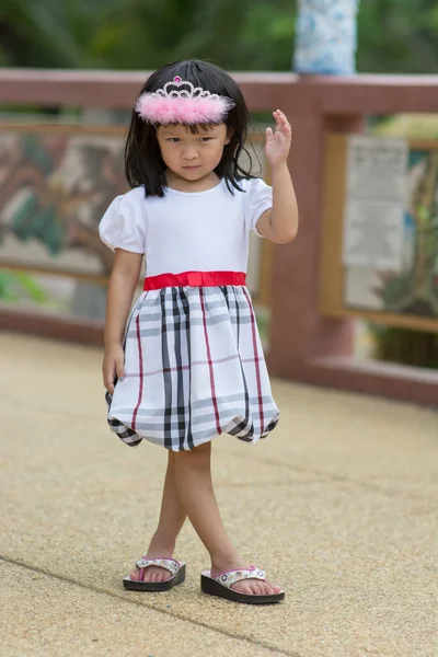 귀여운 아시아 소녀 — 스톡 사진