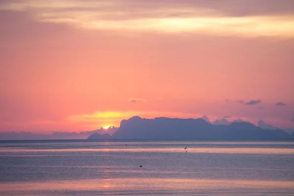 海の夕日 — ストック写真