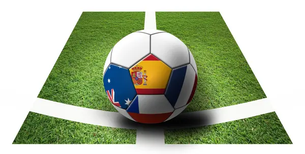 Fodbold mesterskab 2014 - Stock-foto