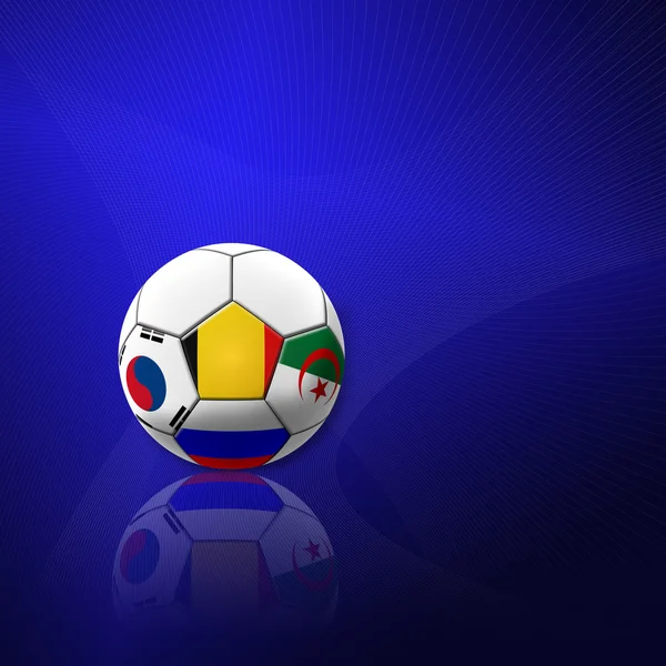 Fotboll 2014 — Stockfoto