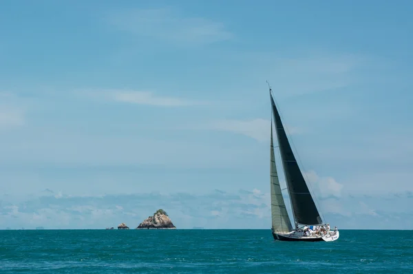 海のヨットレース — ストック写真