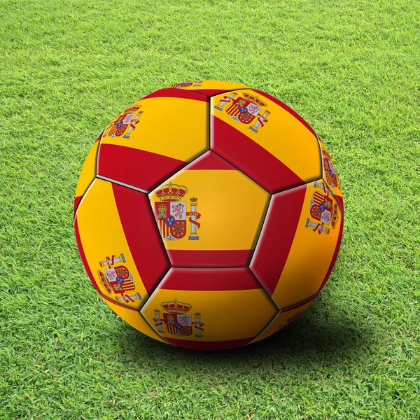 サッカーの選手権のためのアートワーク — ストック写真