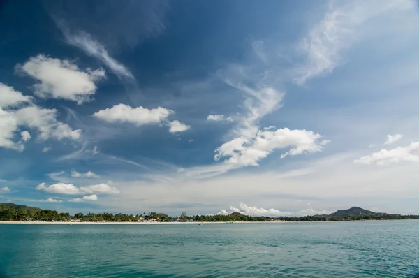 Paisaje nublado — Foto de Stock