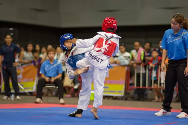 Taekwondo-mesterskapet – stockfoto