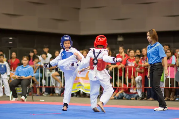 Campeonato Taekwondo — Foto de Stock