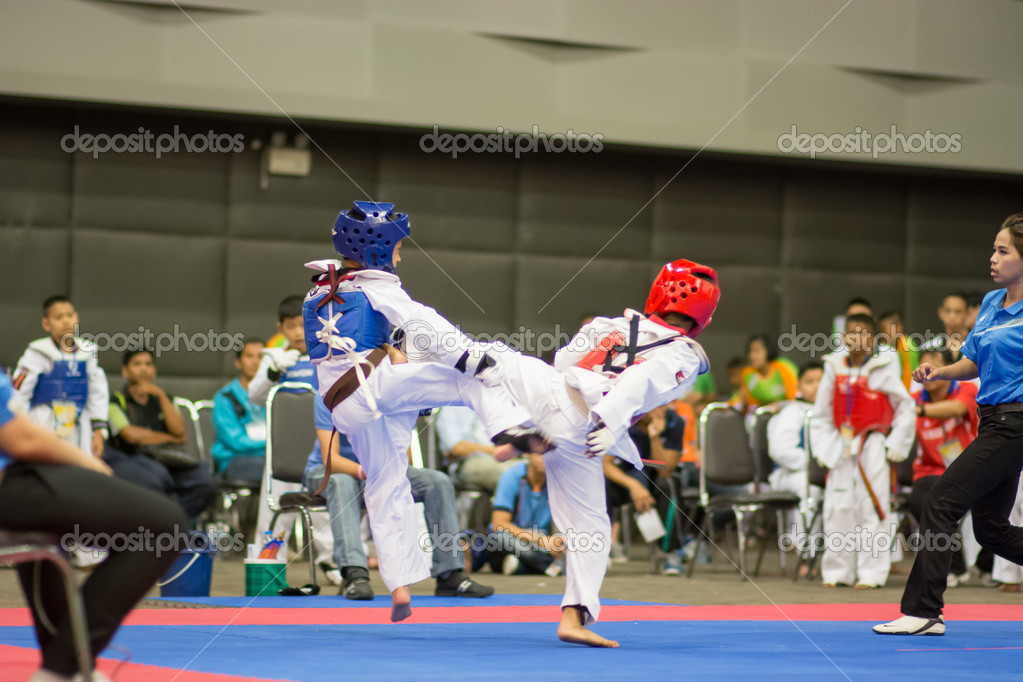 Taekwondo championship Stock Editorial Photo © arztsamui 50045101