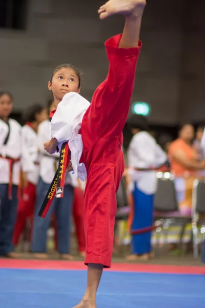 Taekwondo-mesterskapet – stockfoto