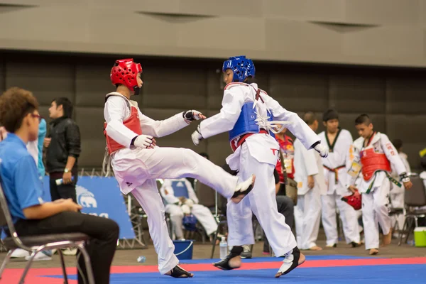 Campeonato de Taekwondo — Fotografia de Stock