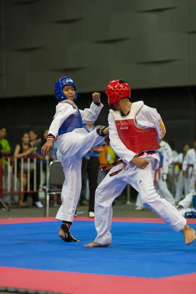 Šampionát v Taekwondo — Stock fotografie