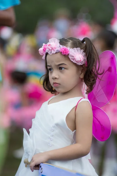 Desfile de desporto infantil — Fotografia de Stock