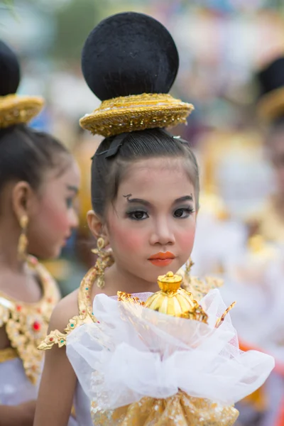 Desfile de desporto infantil — Fotografia de Stock