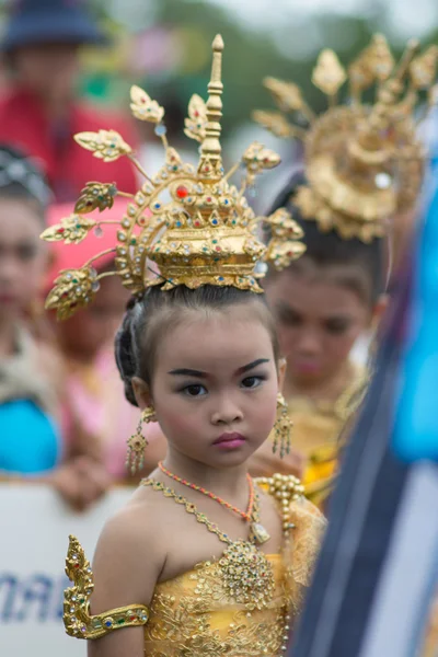 Desfile de desporto infantil — Fotografia de Stock