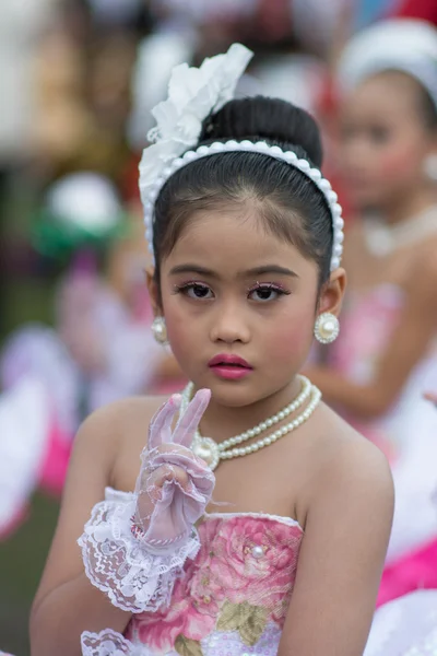 Desfile de desporto infantil — Fotografia de Stock